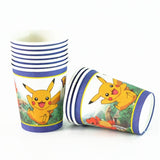 Pokemon Theme Cartoon Party Set Tableware