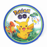 Pokemon Theme Cartoon Party Set Tableware