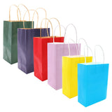 10pcs Multicolor Paper Bags 21x15x8cm