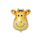 6pcs Mini Animal Foil Balloons
