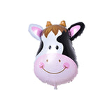 6pcs Mini Animal Foil Balloons
