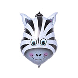 6pcs Mini Animal Foil Balloons
