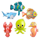 6pcs Mini Animal Foil Balloons