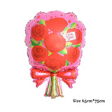 Wedding Baloons Bride and Groom Kiss Love Foil Balloons