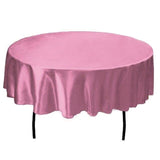145cmx145cm Tablecloth Solid Round 21 Colors