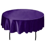 145cmx145cm Tablecloth Solid Round 21 Colors