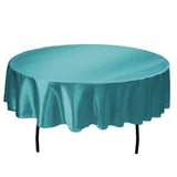 145cmx145cm Tablecloth Solid Round 21 Colors