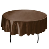 145cmx145cm Tablecloth Solid Round 21 Colors