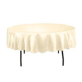 145cmx145cm Tablecloth Solid Round 21 Colors