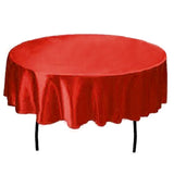 145cmx145cm Tablecloth Solid Round 21 Colors