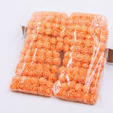 144PCS Artificial Foam Roses Multi Color Fake Flower