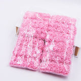 144PCS Artificial Foam Roses Multi Color Fake Flower