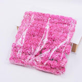 144PCS Artificial Foam Roses Multi Color Fake Flower