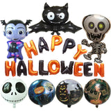 Halloween Decorations Set Foil Balloons