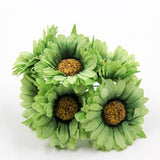 6Pcs Artificial DIY Flowers Fake Sunflower