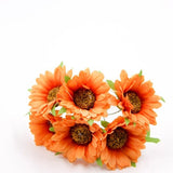6Pcs Artificial DIY Flowers Fake Sunflower