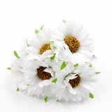 6Pcs Artificial DIY Flowers Fake Sunflower