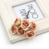 6Pcs Artificial DIY Flowers Fake Sunflower