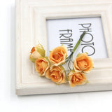 6Pcs Artificial DIY Flowers Fake Sunflower