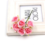 6Pcs Artificial DIY Flowers Fake Sunflower