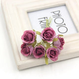 6Pcs Artificial DIY Flowers Fake Sunflower