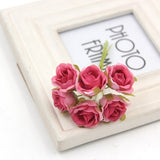 6Pcs Artificial DIY Flowers Fake Sunflower
