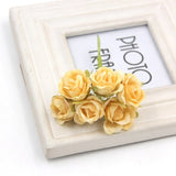 6Pcs Artificial DIY Flowers Fake Sunflower