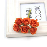 6Pcs Artificial DIY Flowers Fake Sunflower