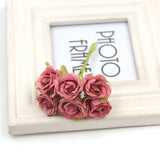 6Pcs Artificial DIY Flowers Fake Sunflower