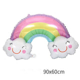 1PCS 90*60cm Large Rainbow Balloons