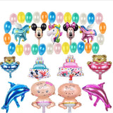 Foil Balloons Party Decorations Set