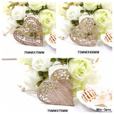 Mix Christmas Wooden Pendants Ornaments