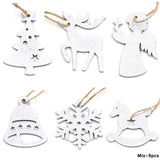 Mix Christmas Wooden Pendants Ornaments