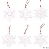 Mix Christmas Wooden Pendants Ornaments