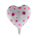 10pcs 18inch Heart Foil Balloons