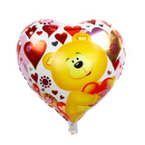 10pcs 18inch Heart Foil Balloons