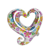 10pcs 18inch Heart Foil Balloons