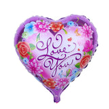 10pcs 18inch Heart Foil Balloons