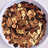 3mm 4mm 5mm 6mm Sparkles Flat Sequin Round Loose