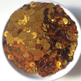 3mm 4mm 5mm 6mm Sparkles Flat Sequin Round Loose