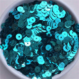 3mm 4mm 5mm 6mm Sparkles Flat Sequin Round Loose