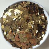 3mm 4mm 5mm 6mm Sparkles Flat Sequin Round Loose