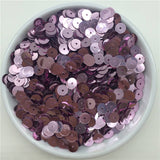 3mm 4mm 5mm 6mm Sparkles Flat Sequin Round Loose