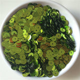 3mm 4mm 5mm 6mm Sparkles Flat Sequin Round Loose