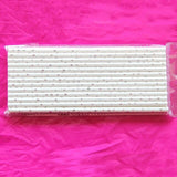 25pcs/lot Orange Stripe Paper Straws