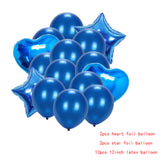12pcs 18 inch Star Foil Balloons