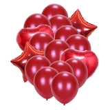 12pcs 18 inch Star Foil Balloons