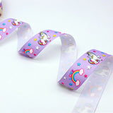25mm Unicorn Party Grosgrain Ribbon