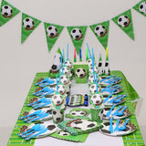Football Theme Birthday Party Tableware Set
