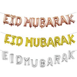 EID Mubarak Rose Gold Letter Balloon